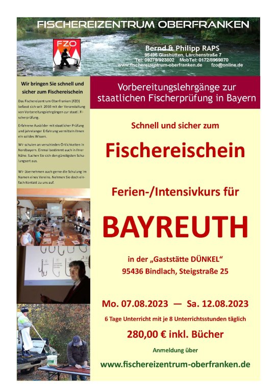 Fischerprüfung Bayreuth