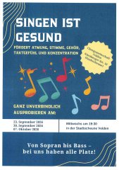 Offene Chorprobe